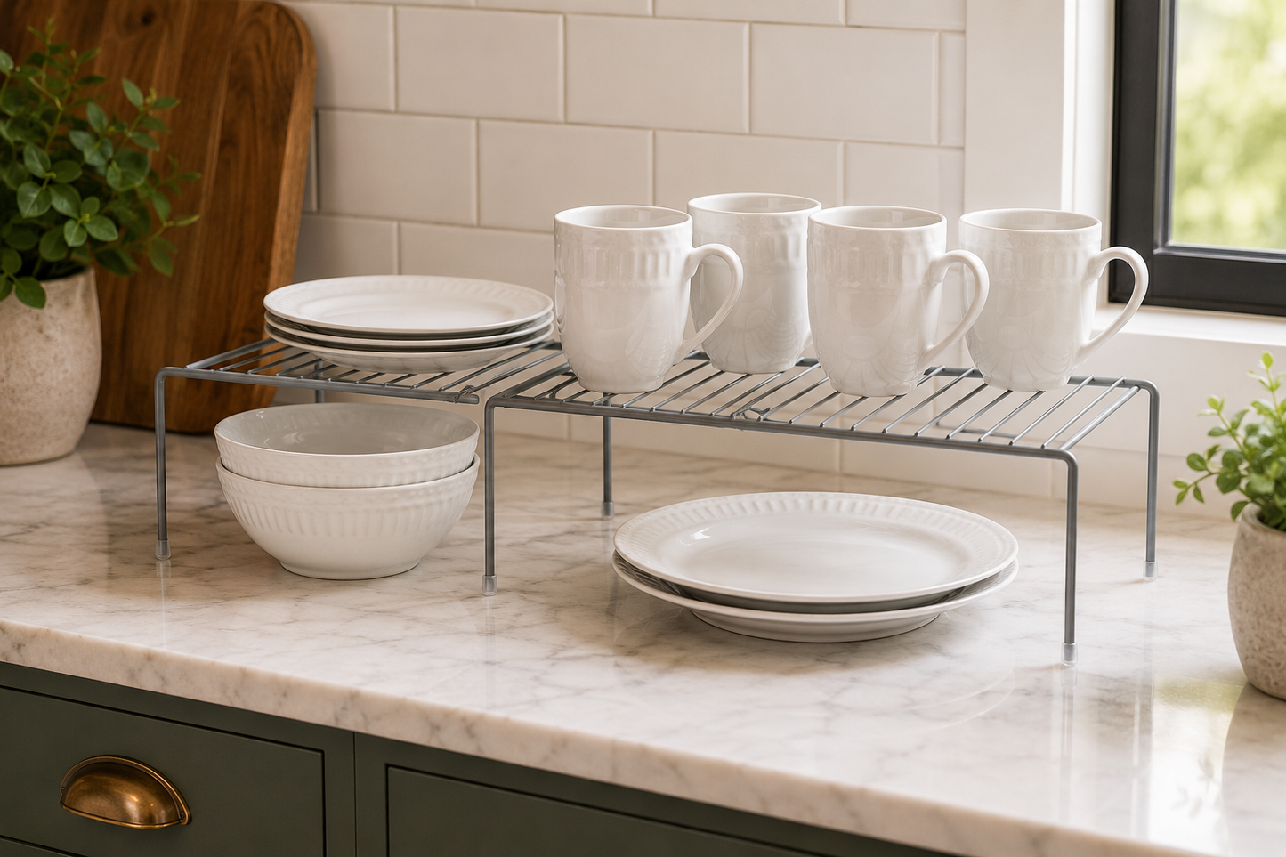 Expandable Cabinet Shelf Organizer