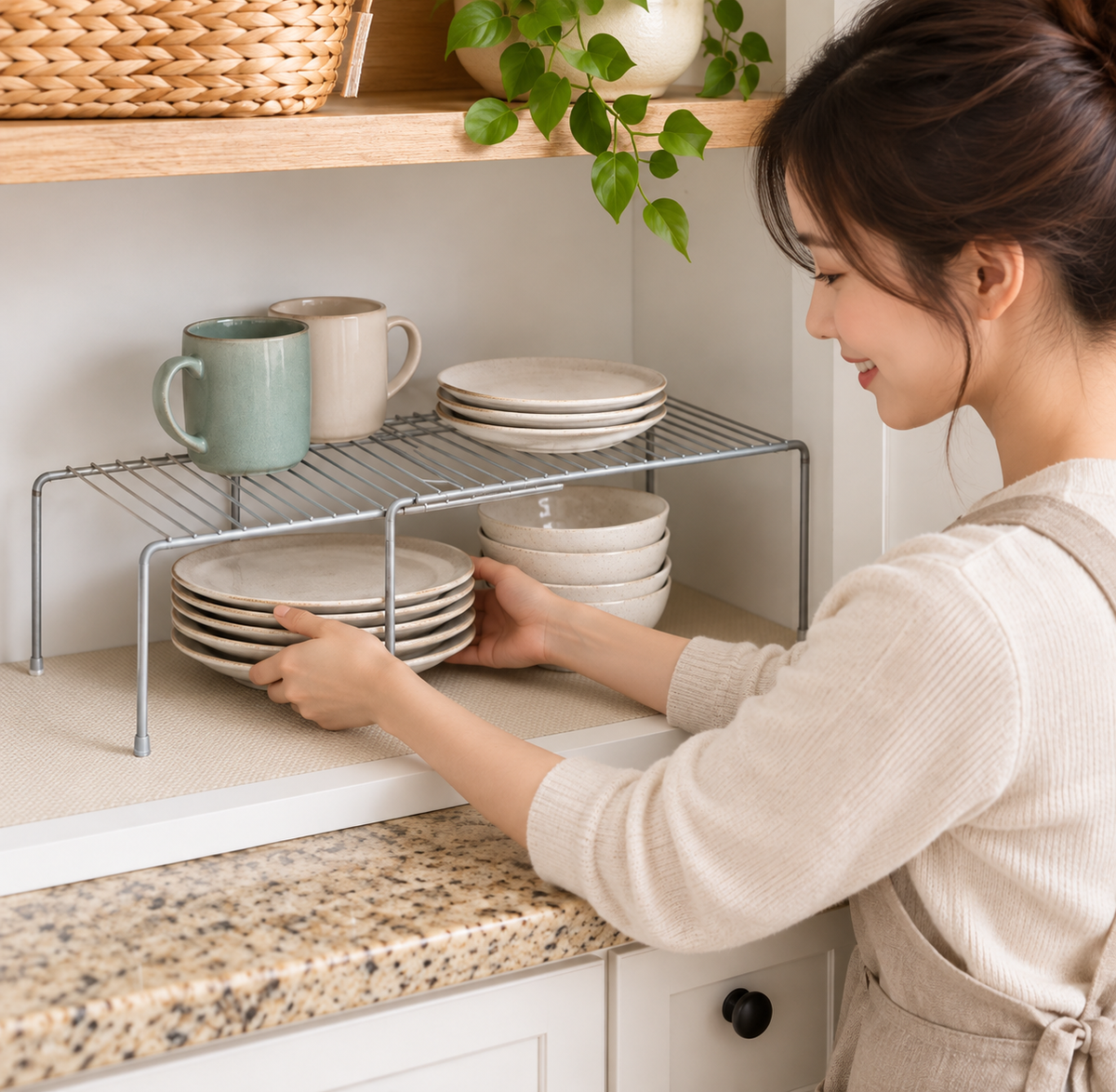 Expandable Cabinet Shelf Organizer