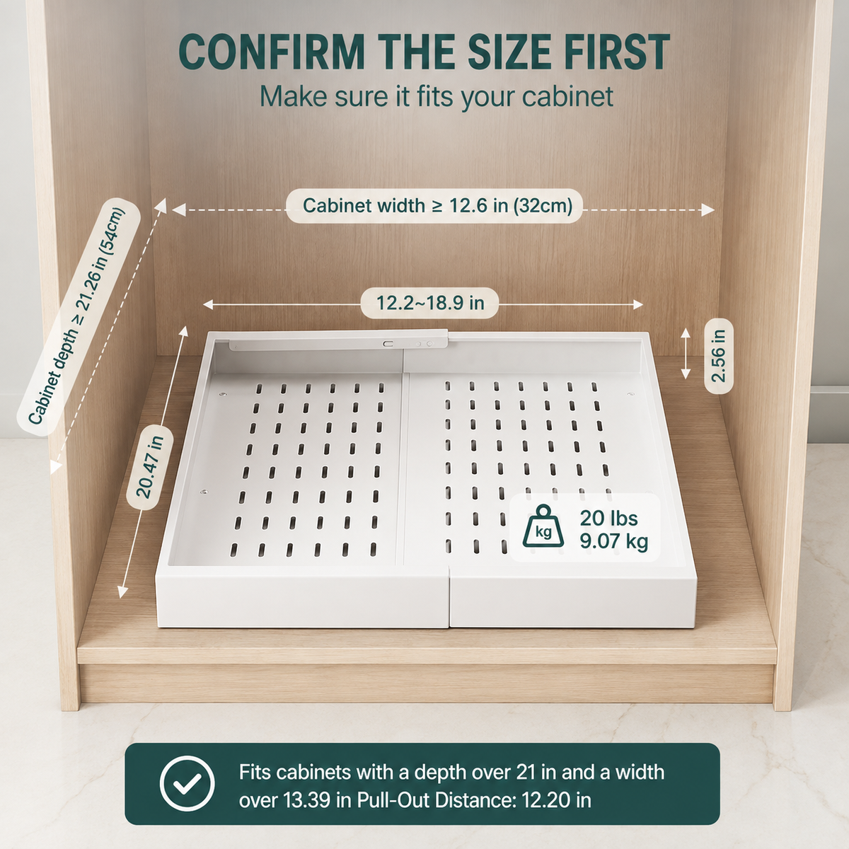 4-Pack Pull-Out Cabinet Organizer
